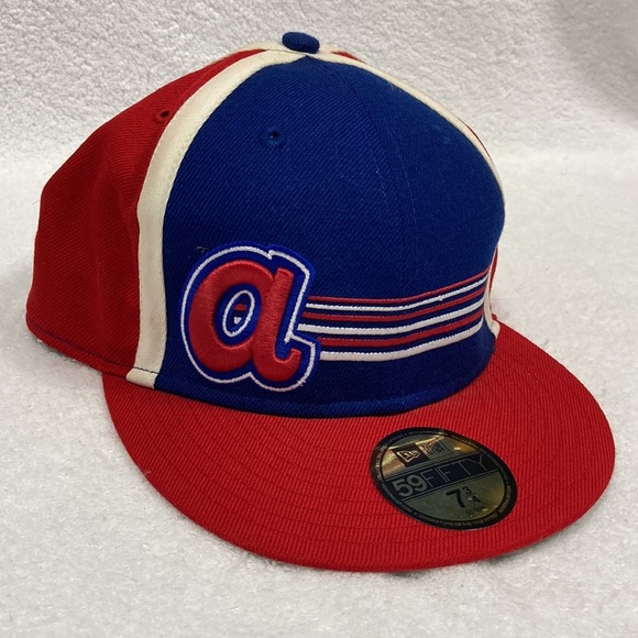 Cooperation heritage 59fifty Atlanta braves cap hat 7 3/4 61.5 cm - Picture 2 of 10